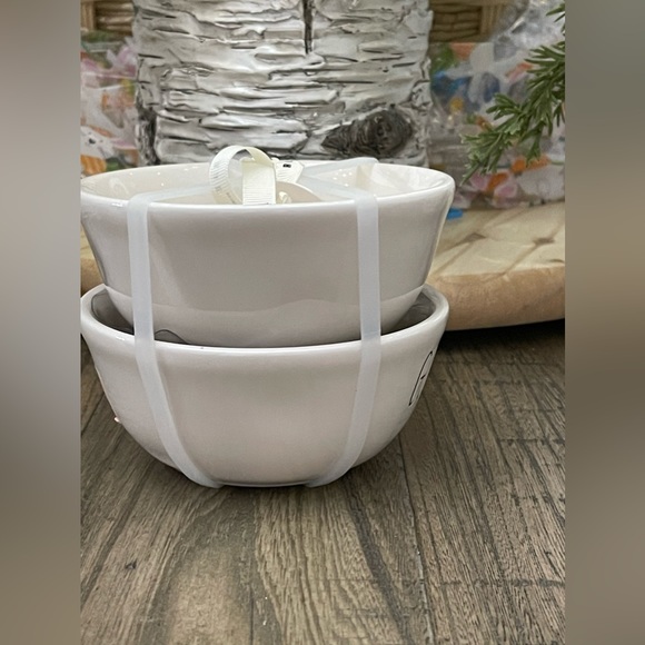 NEW w/Tags Rae Dunn SALSA GUACAMOLE Serving Bowl Set 🥑🌮 - Picture 4 of 7